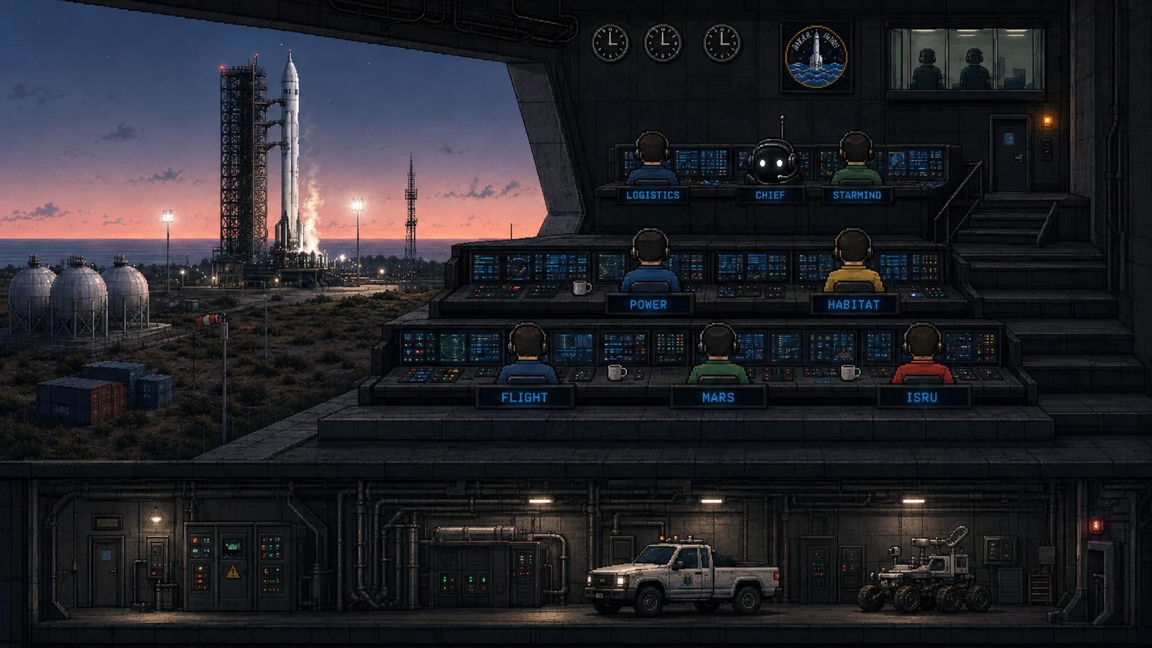 Base One engineering floor